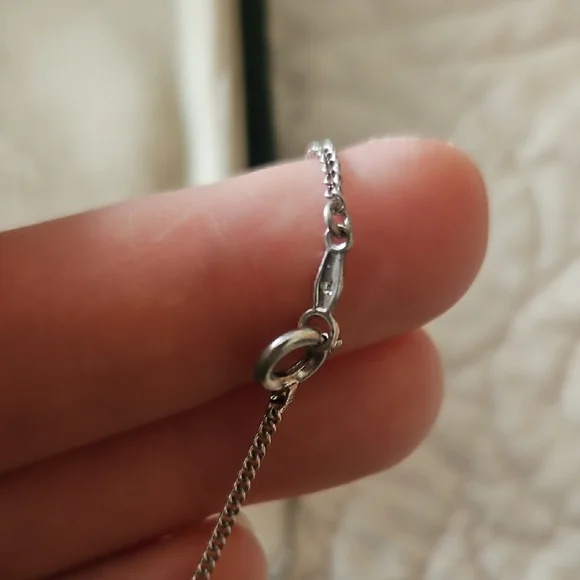 Mikimoto Silver Necklace with White Pearls - Picture 5 of 12